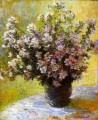 Bouquet von Mallows Claude Monet impressionistische Blumen 